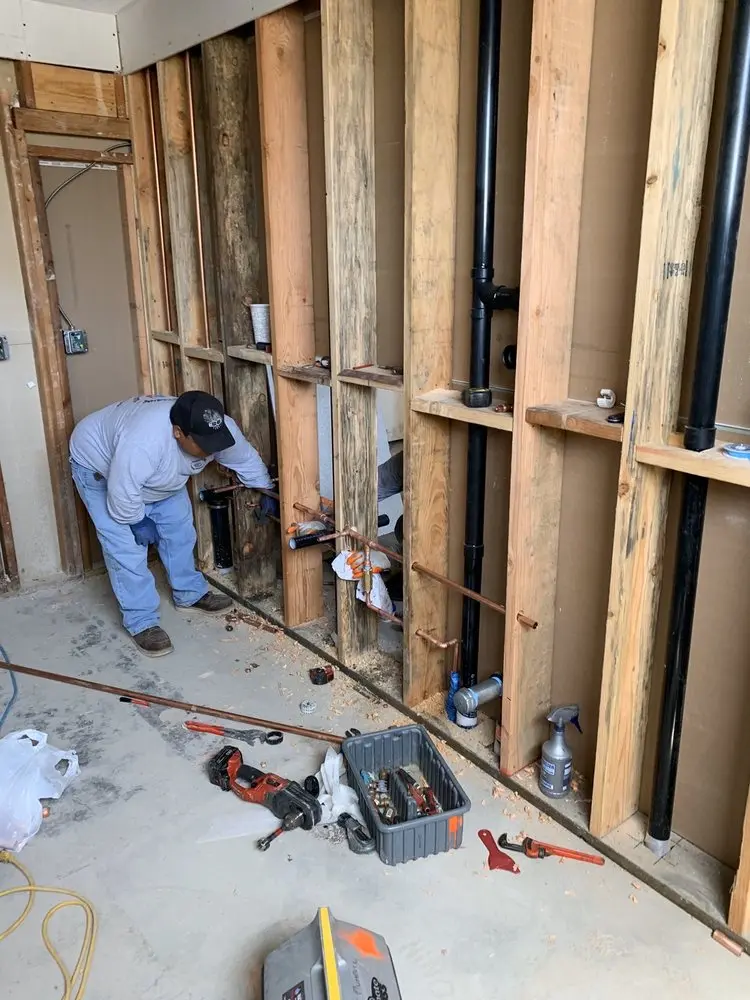 Commercial rough-in plumbing for Trenchless Sewer Repair in Fremd Village
